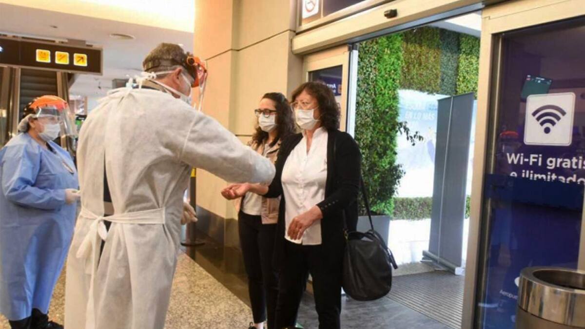 Coronavirus, Argentina, pandemia, llegada de pasajeros, NA