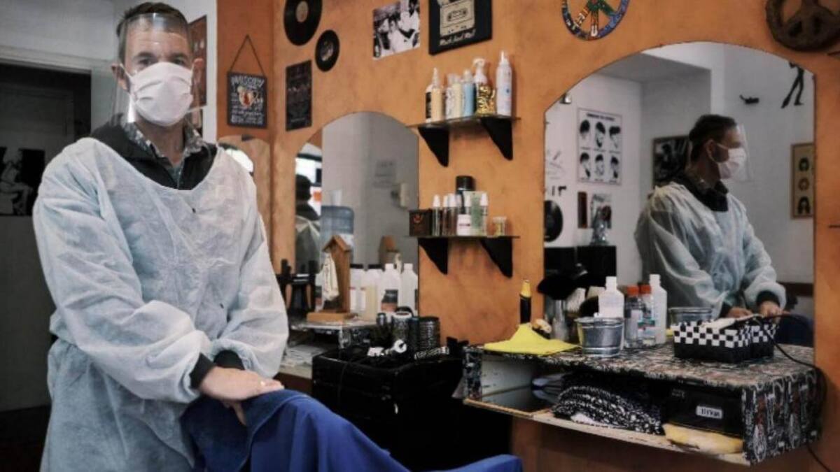 Coronavirus en Argentina, peluquería