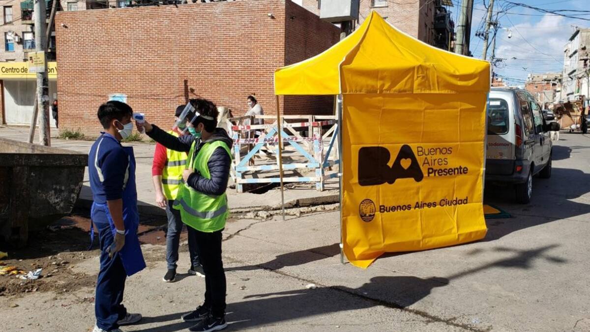 Coronavirus en barrios vulnerables, cuarentena, Agencia NA
