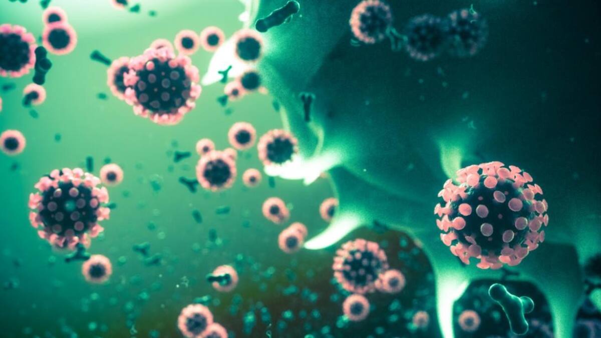 Coronavirus en el mundo, foto artística