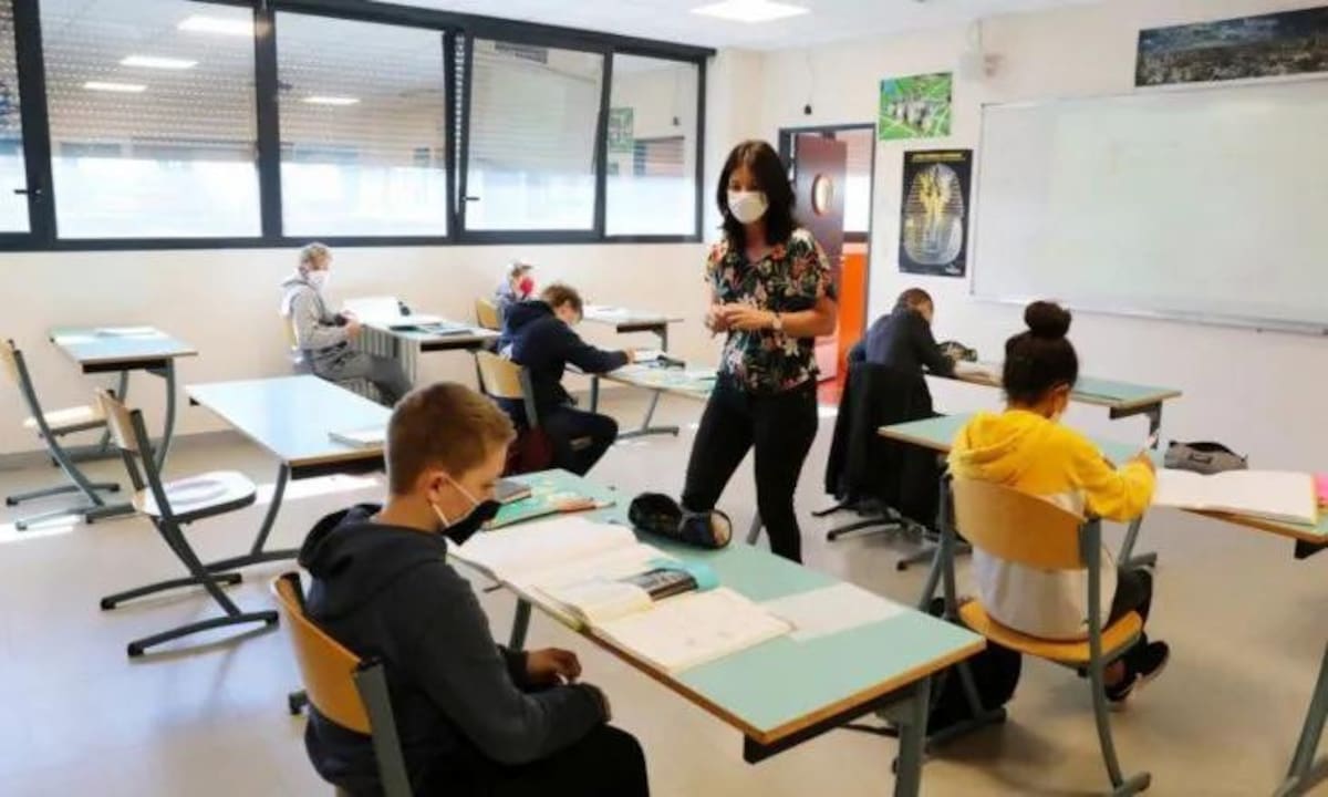 Coronavirus, Francia, escuelas