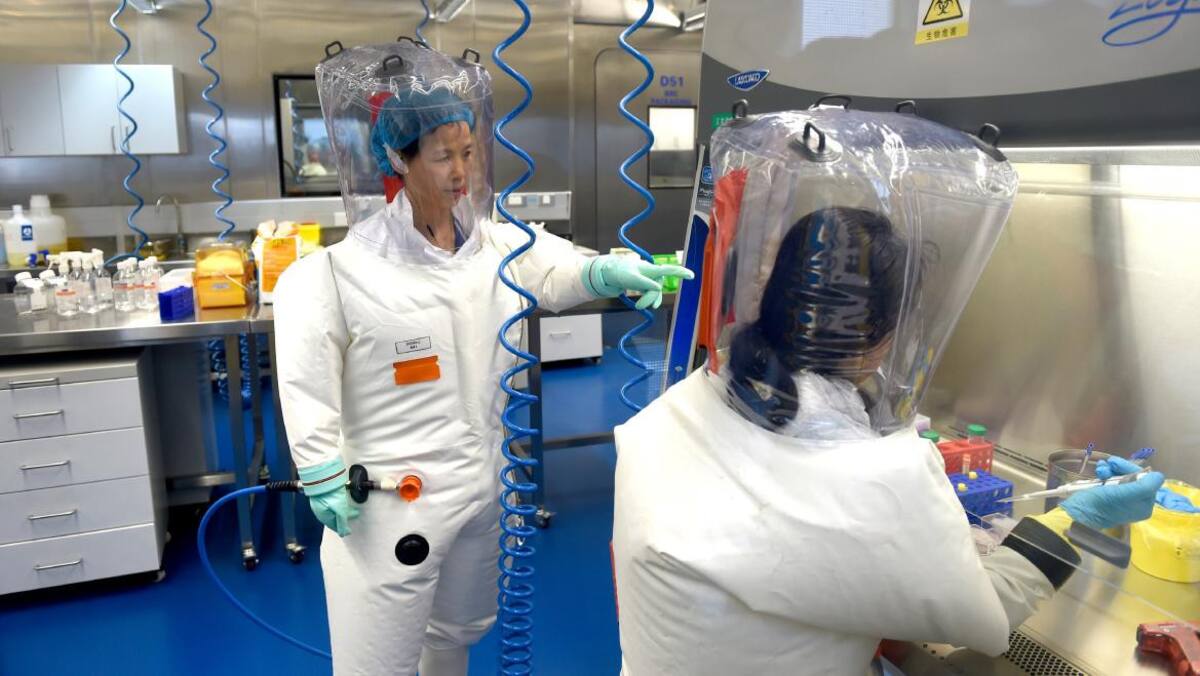 Coronavirus, laboratorio chino. Foto: REUTERS