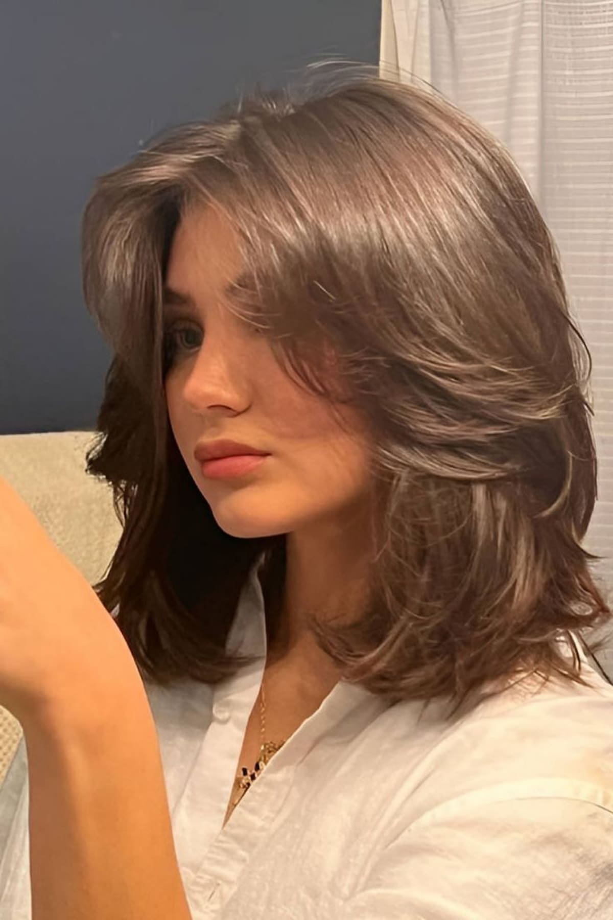 Corte de pelo bob en capas. Foto PINTEREST