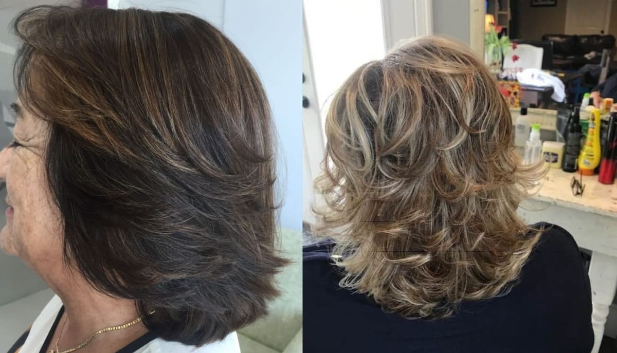 Corte de pelo en capas. Fotos: Pinterest.