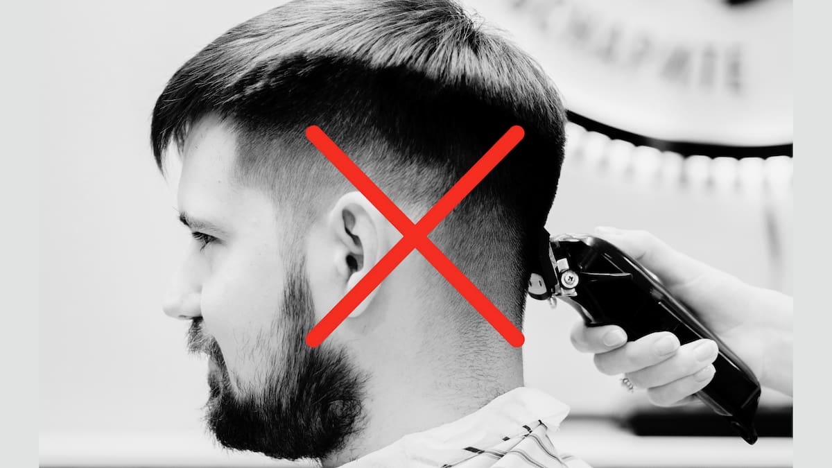 Corte de pelo hombre.