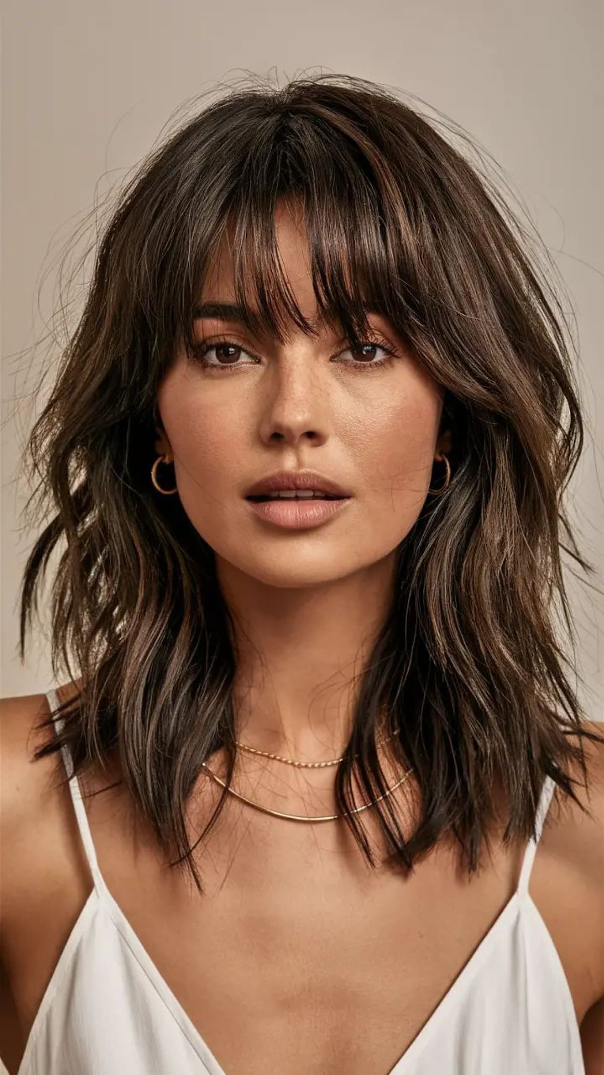 Corte de pelo lob en capas. Foto FREEPIK