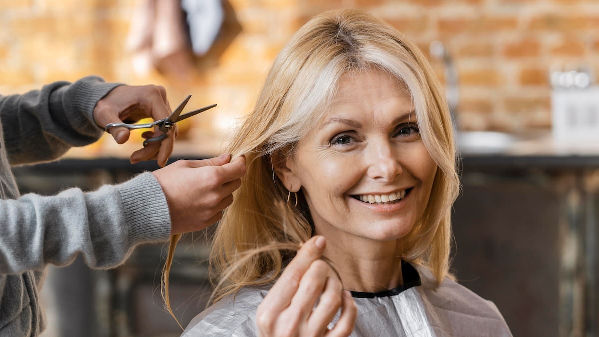 Corte de pelo para mayores de 50