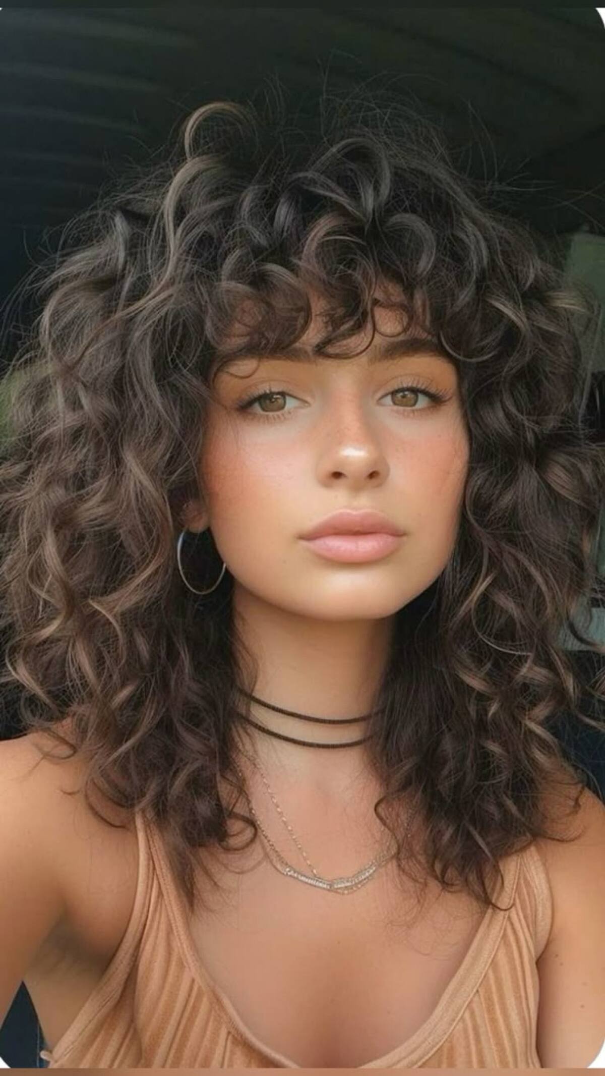 Corte de pelo que aporta volumen para cabellos finos. Foto PINTEREST