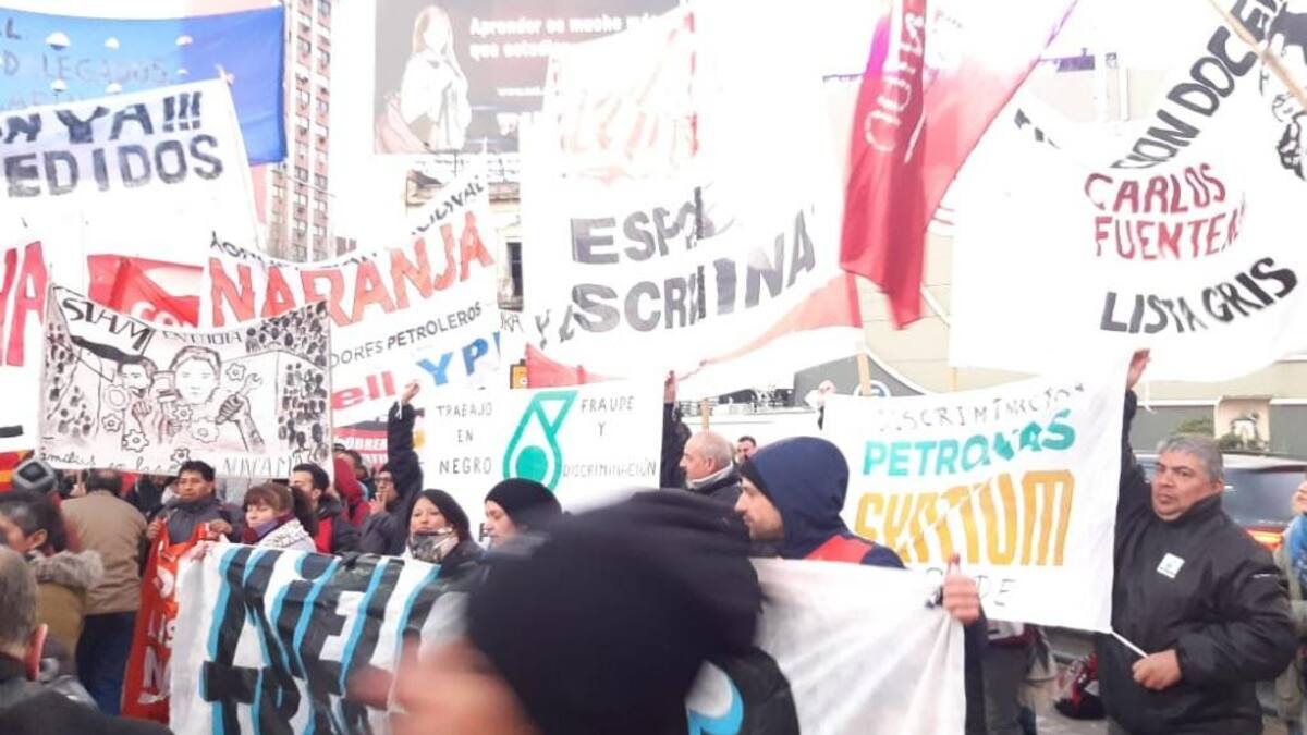 Corte en el Puente Pueyrredón