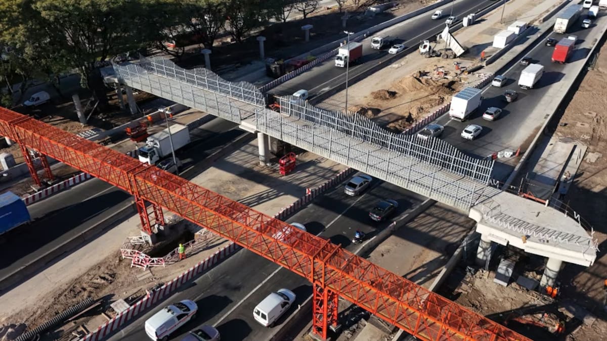 Corte en la Autopista Dellepiane: cuáles son las alternativas para circular durante las obras