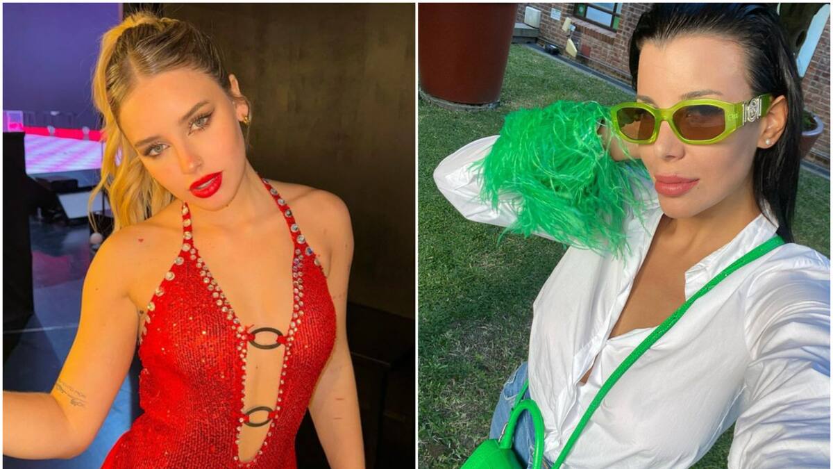 Coti Romero y Charlotte Caniggia. Fotos: Instagram.