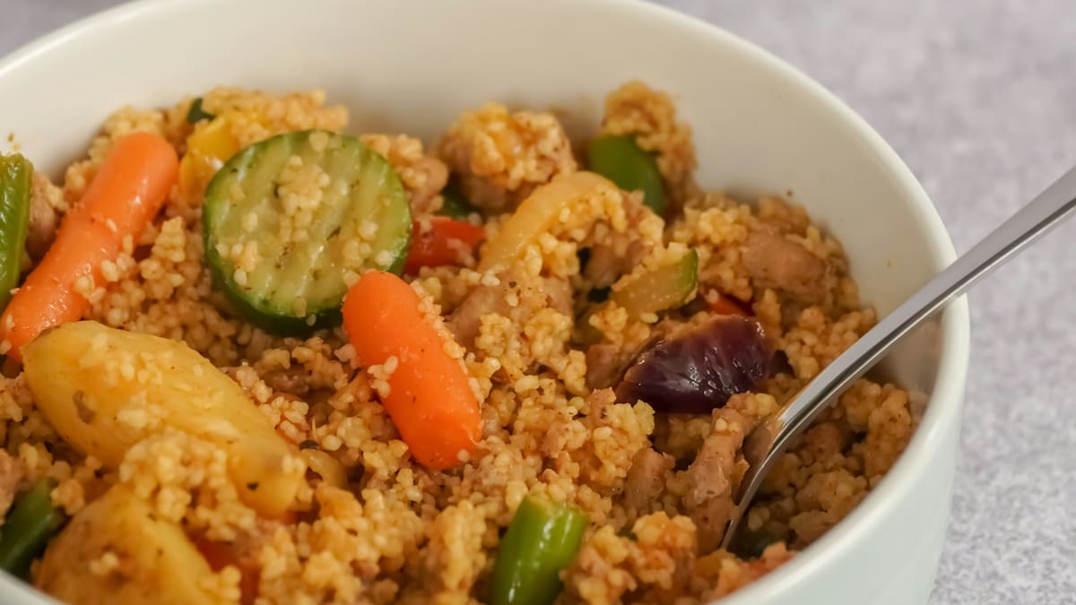 Cuscús, el acompañamiento perfecto para cualquier comida.