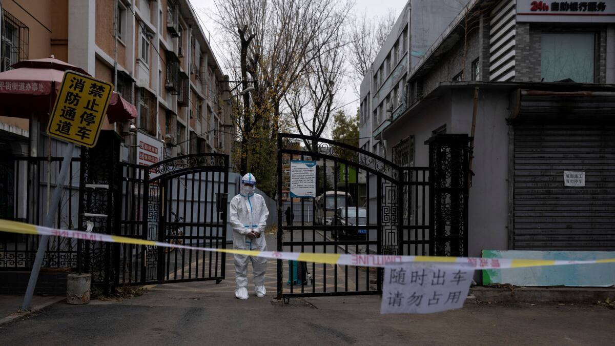 COVID-19 en China. Foto: Reuters/Thomas Peter.