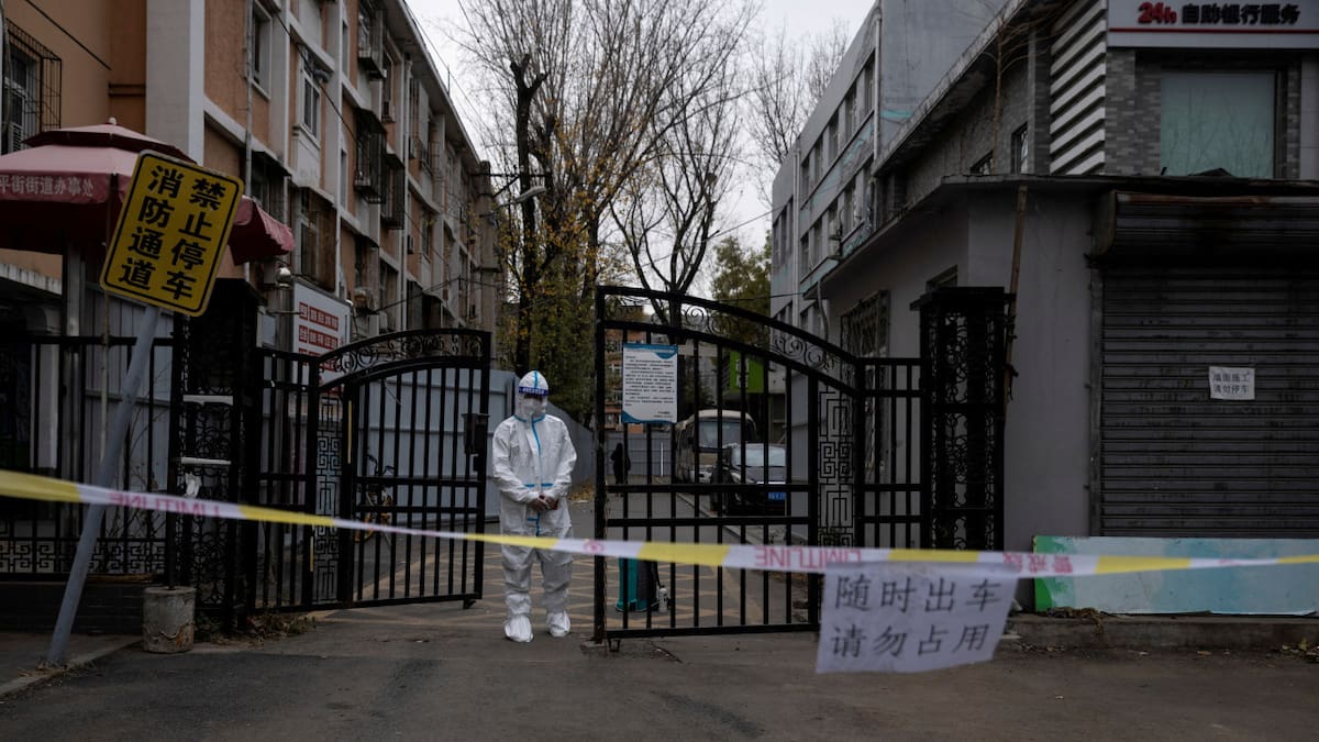 COVID-19 en China. Foto: Reuters/Thomas Peter.