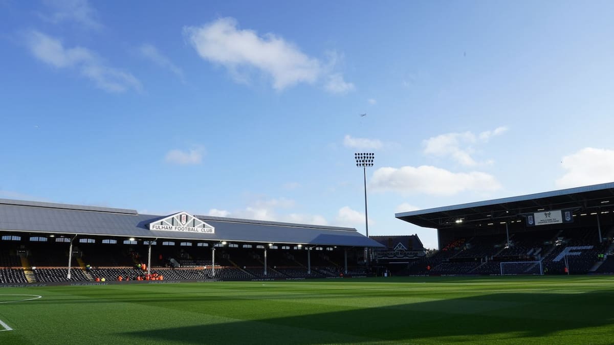 Craven Cottage, estadio del Fulham. Foto: Fulham