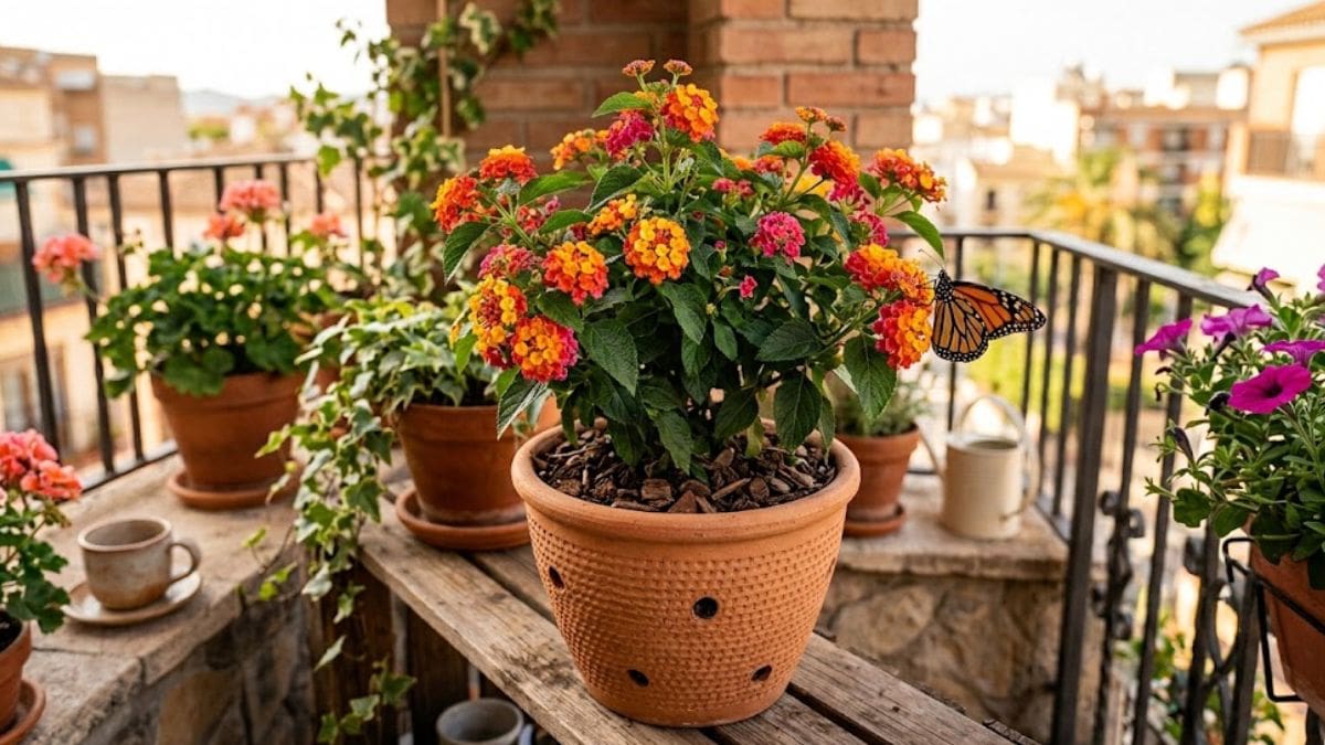 Crece hasta 1,2 metros, florece durante meses y atrae mariposas: la planta ideal para una maceta