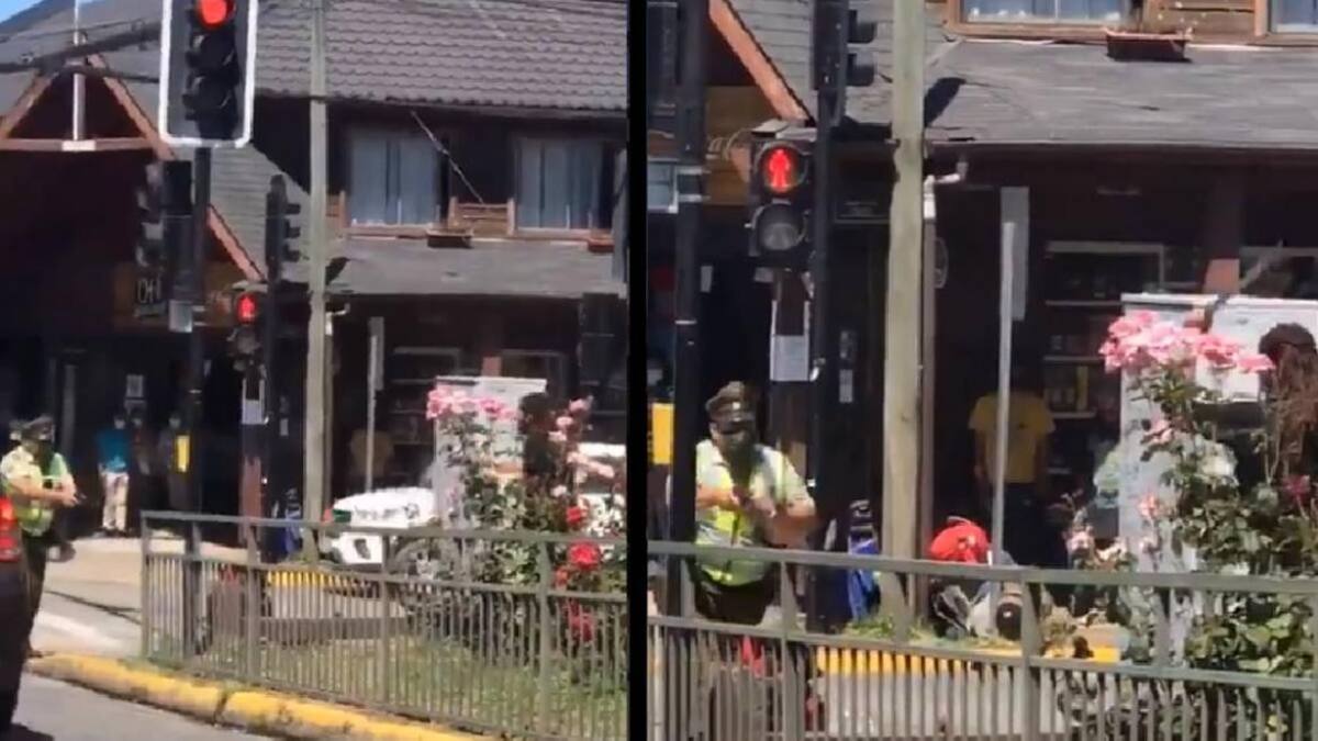 Crimen de un malabarista a manos de un carabinero en Chile