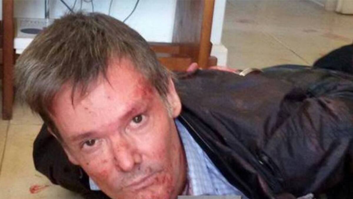 Crimen del country - Farré en la escena del crimen