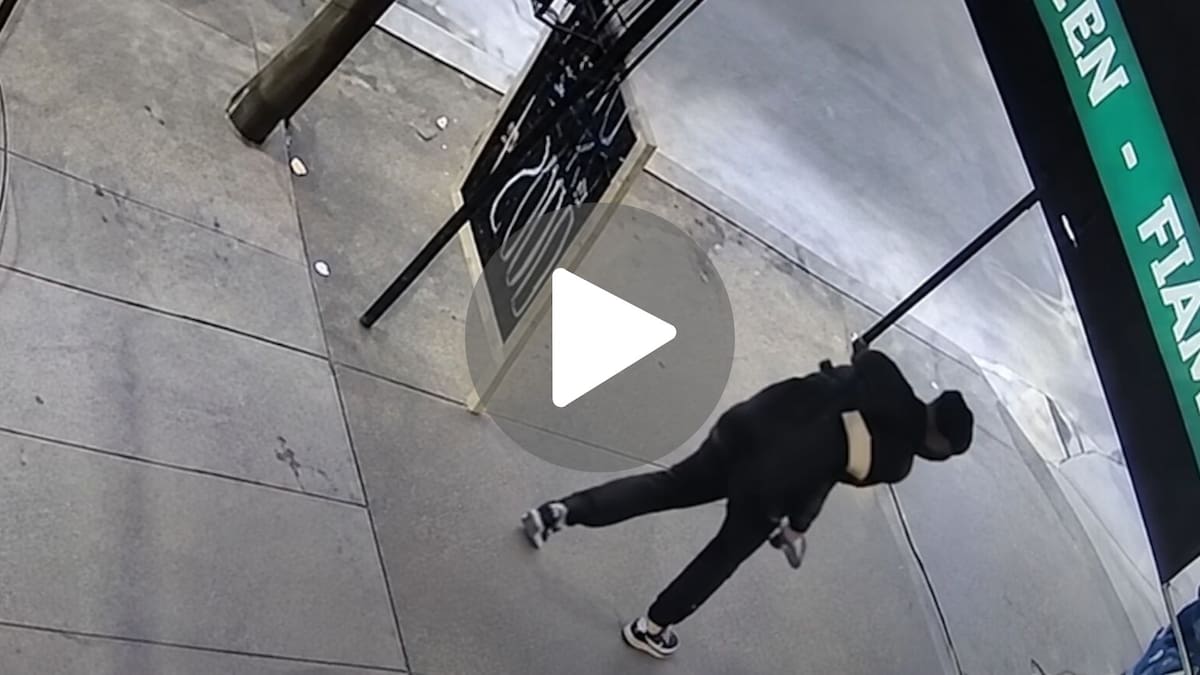Video: así se escapó Elías Barrionuevo, el acusado de asesinar a su novia en Ituzaingó