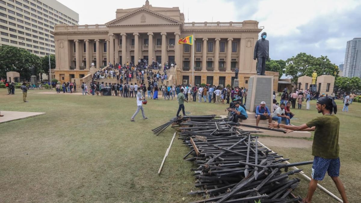 Crisis Social en Sri Lanka. Foto EFE