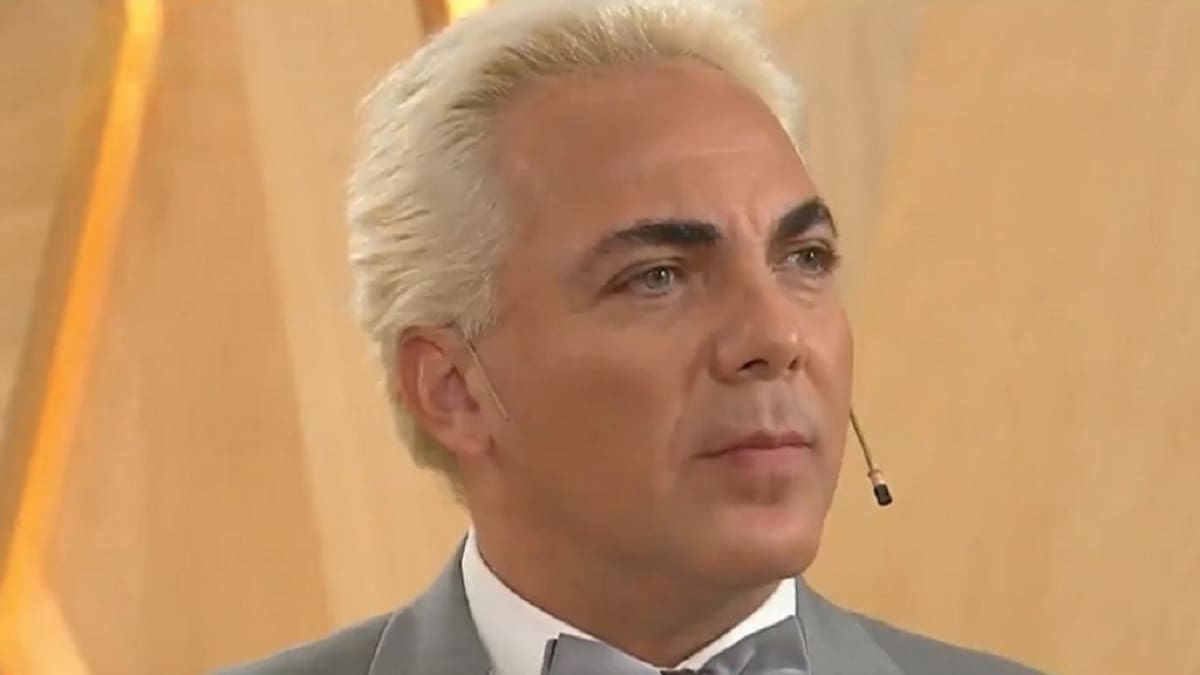 Cristian Castro. Foto: captura video.