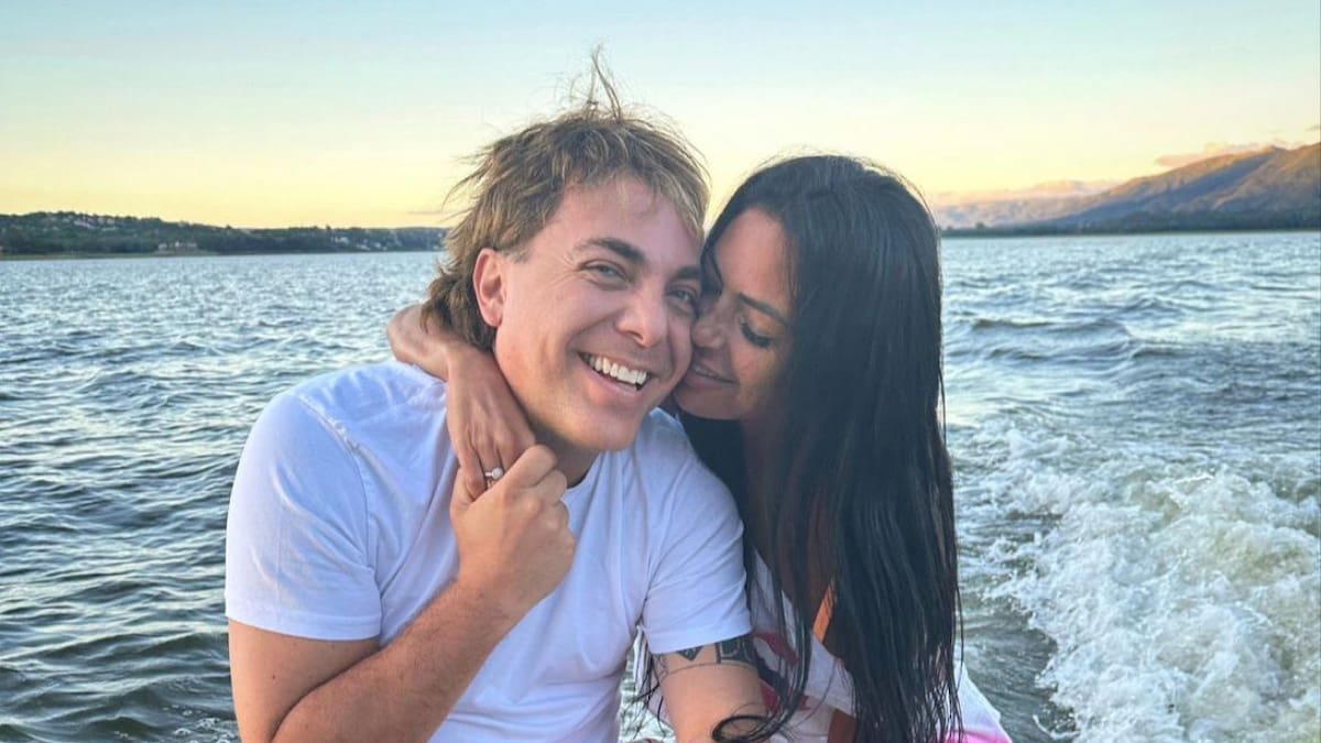 Cristian Castro y Mariela Sánchez. Foto: @cristiancastro