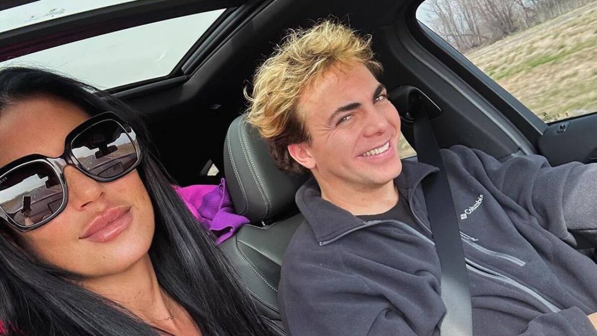 Cristian Castro y Mariela Sánchez. Foto: Instagram