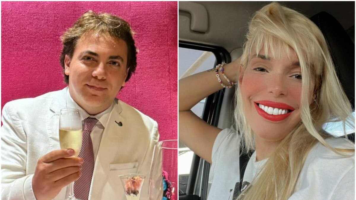 Cristian Castro y su nueva novia. Fotos: Instagram.