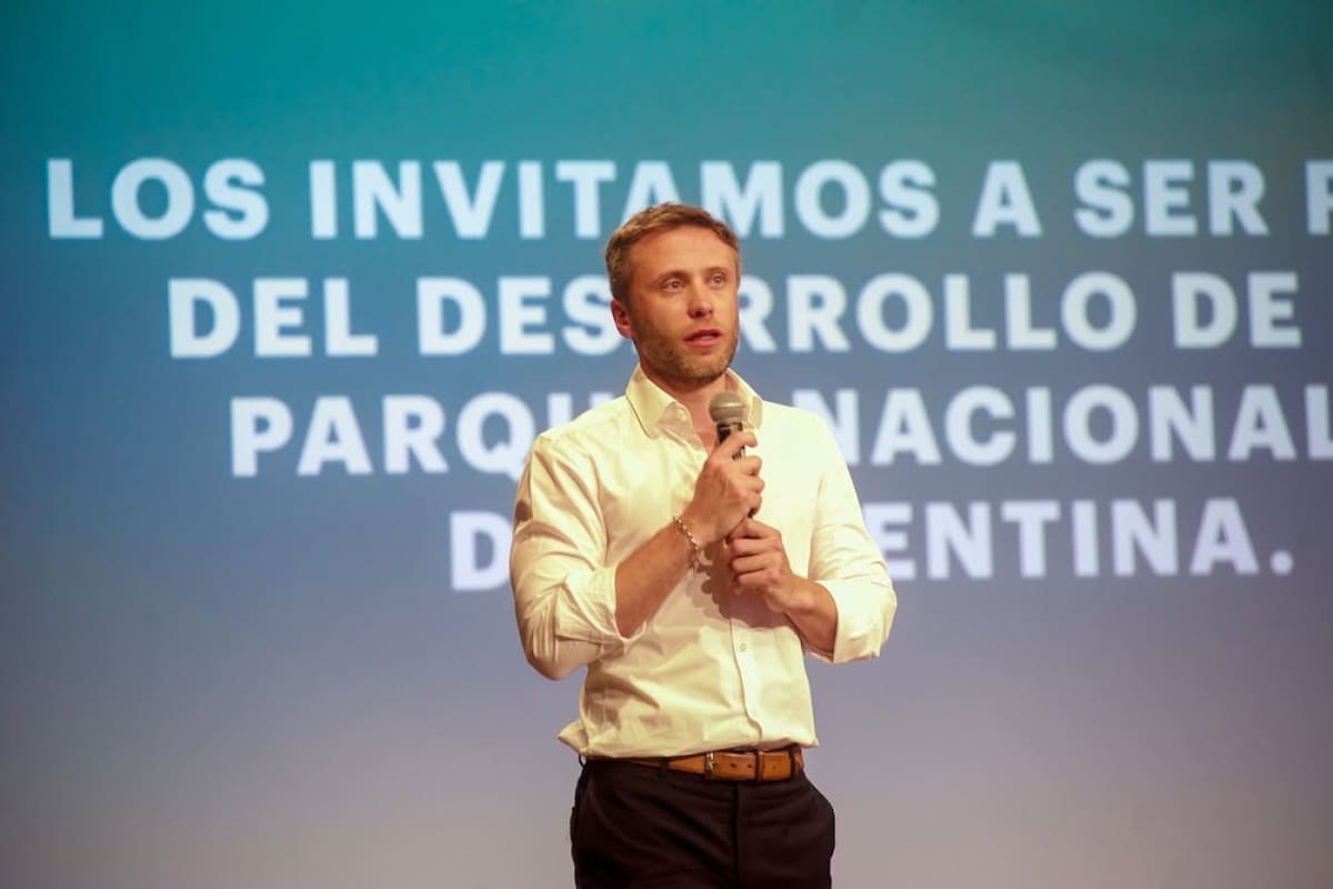 Cristian Larsen, director de Parques Nacionales. Foto: Instagram @cristian_larsen