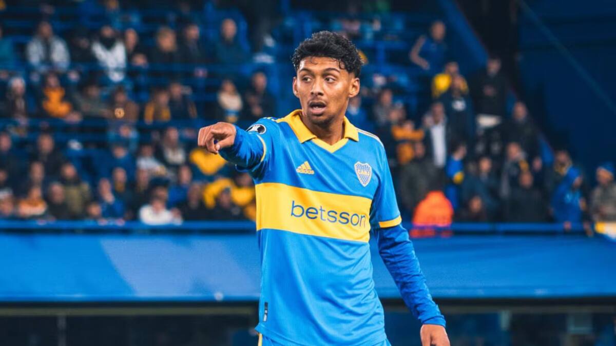 Cristian Medina, Boca. Foto: Instagram @criistian_medina