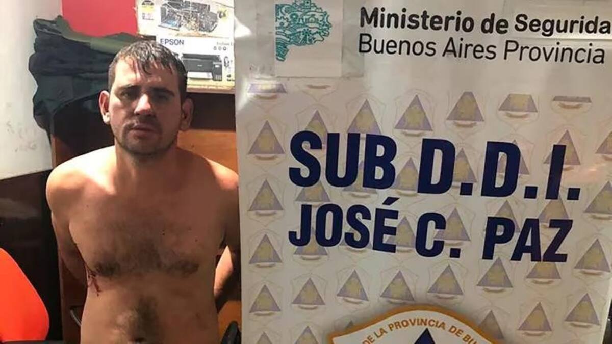 Cristian Villafañe. Foto: Policía