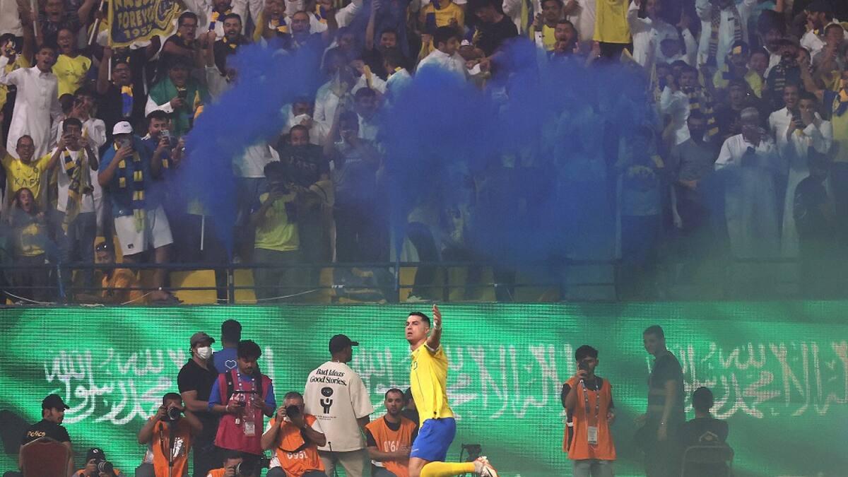 Cristiano Ronaldo; Al Nassr. Foto: Reuters.