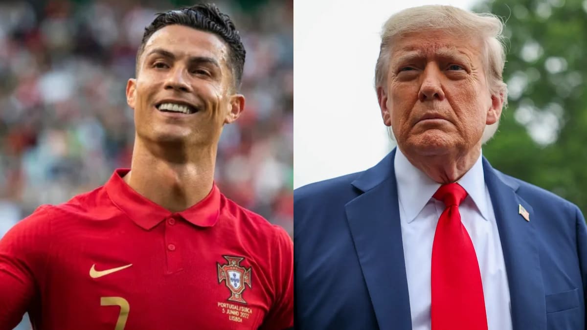 Cristiano Ronaldo, Donald Trump