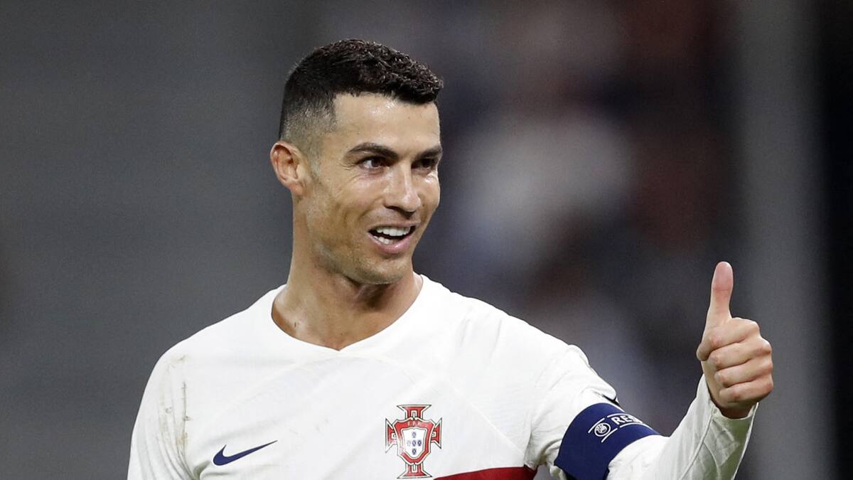 Cristiano Ronaldo. Foto: Reuters.