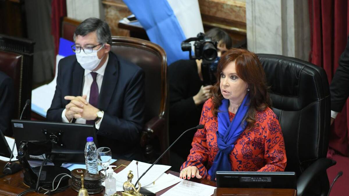 Cristina Fernández de Kirchner en el Senado, AGENCIA NA