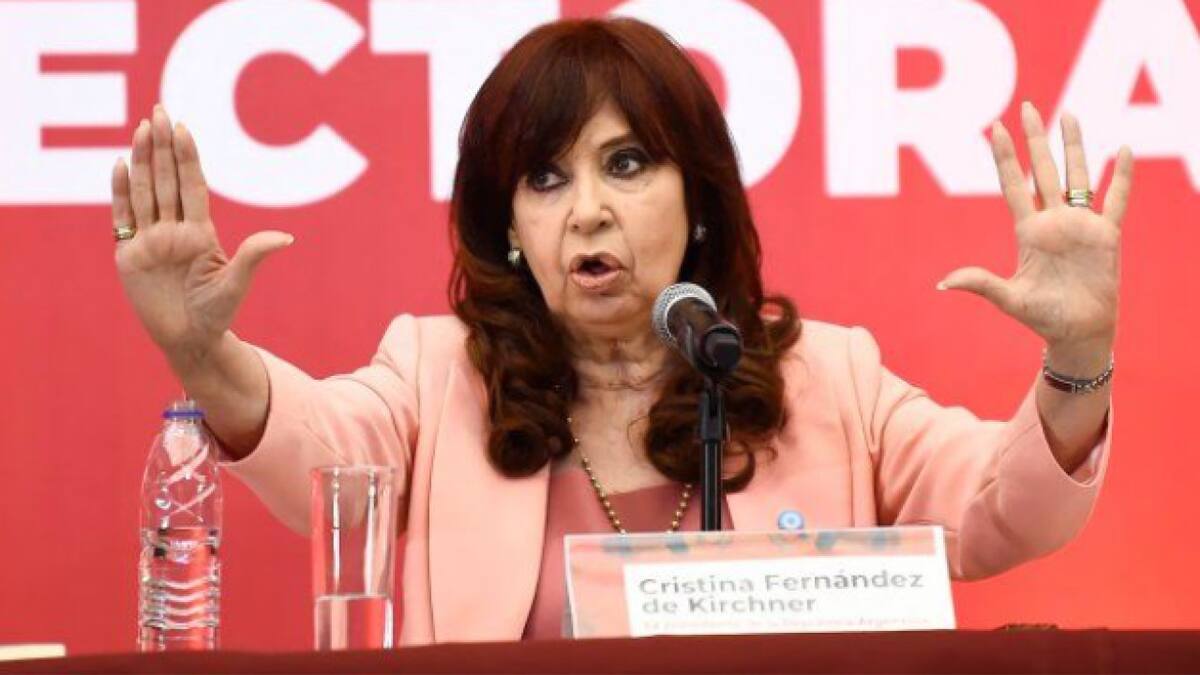 Cristina Fernández de Kirchner. Foto: Instagram.