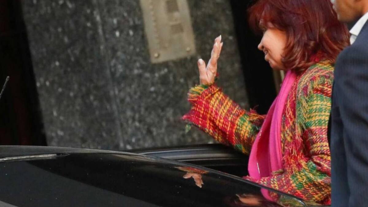 Cristina Fernández de Kirchner, vice presidenta de Argentina, NA