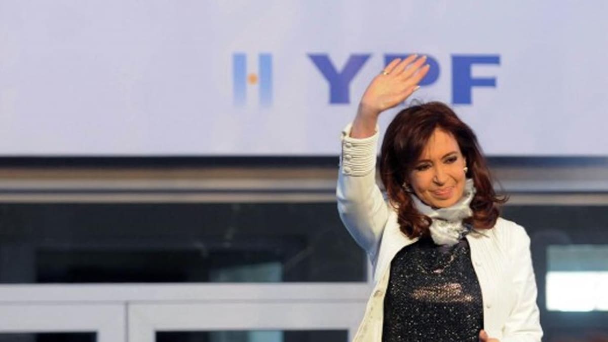 Cristina Fernández de Kirchner, YPF, Foto Twitter.