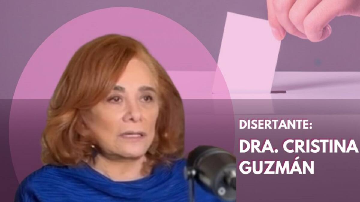 Cristina Guzmán disertará sobre la Boleta Única