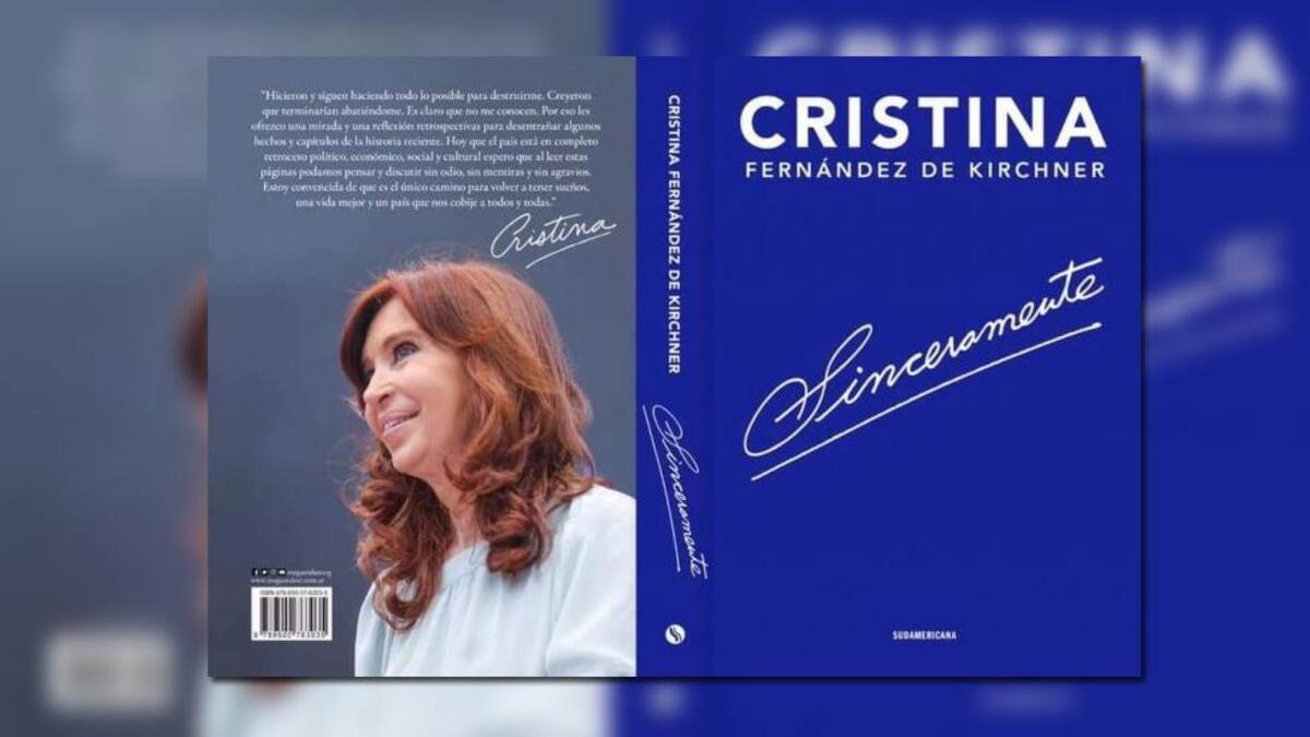 Cristina Kirchner, libro "Sinceramente, política