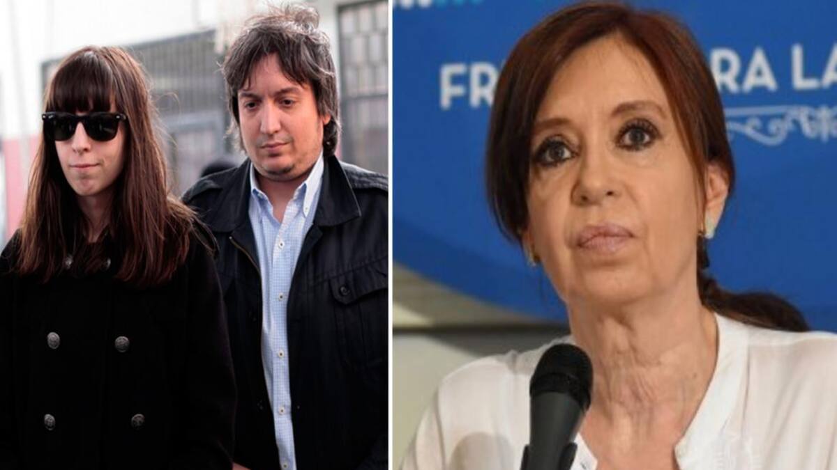 Cristina Kirchner, Máximo Kirchner, Florencia Kirchner