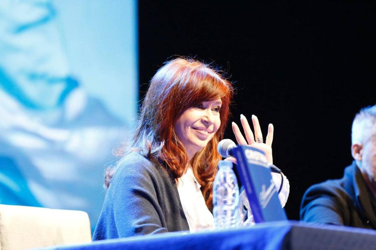 Cristina Kirchner, presentación de