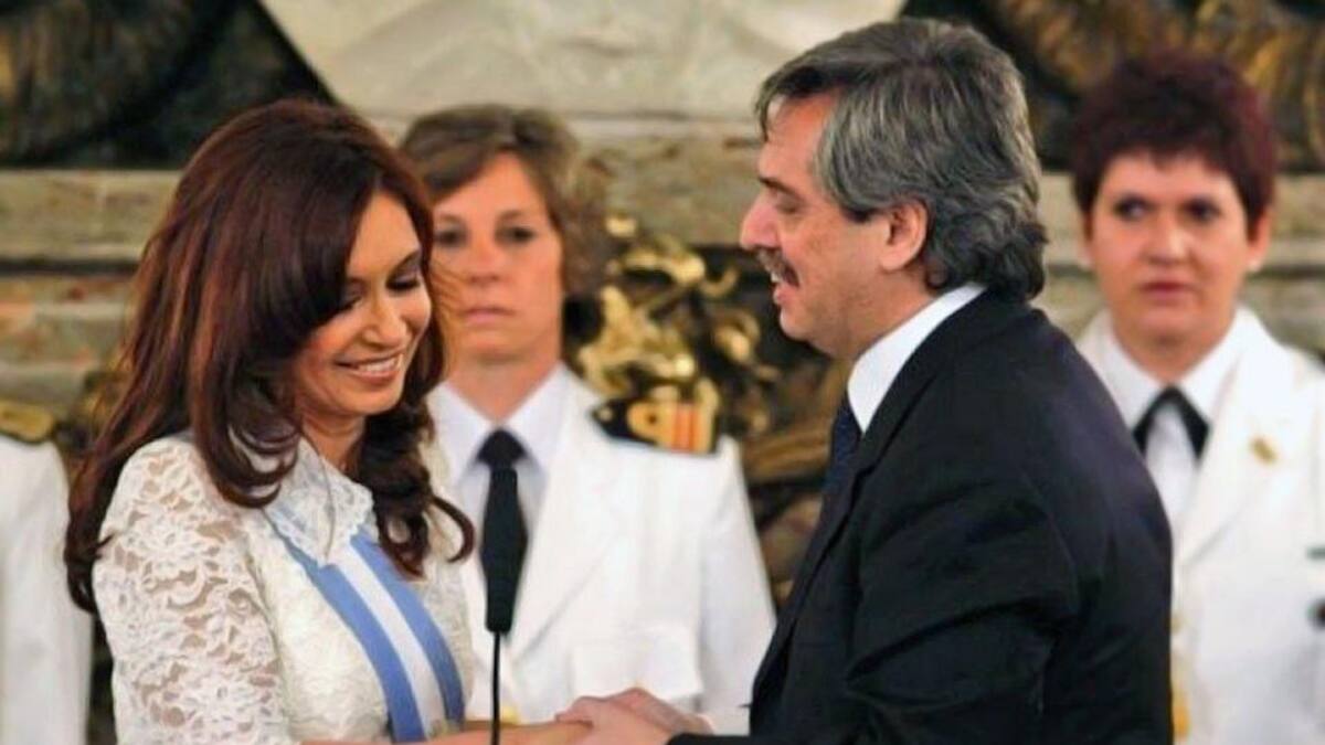 Cristina Kirchner y Alberto Fernández