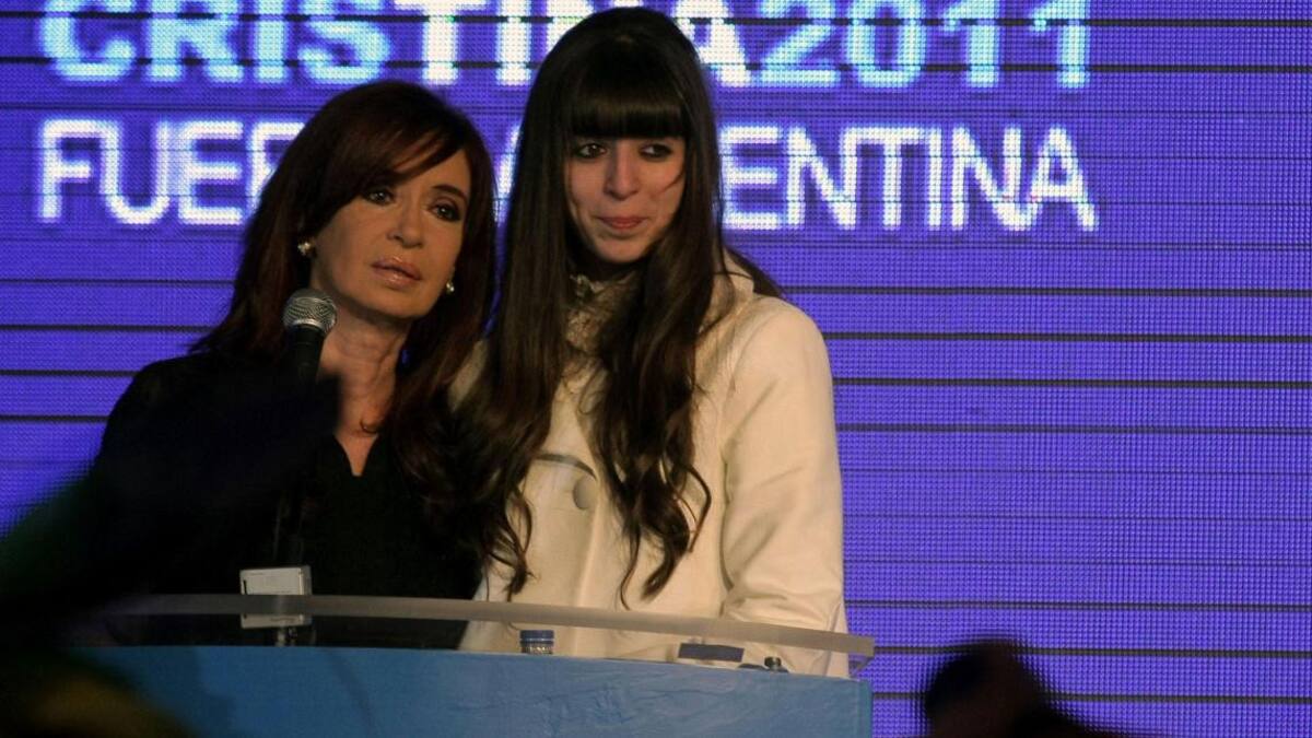 Cristina Kirchner y Florencia Kirchner