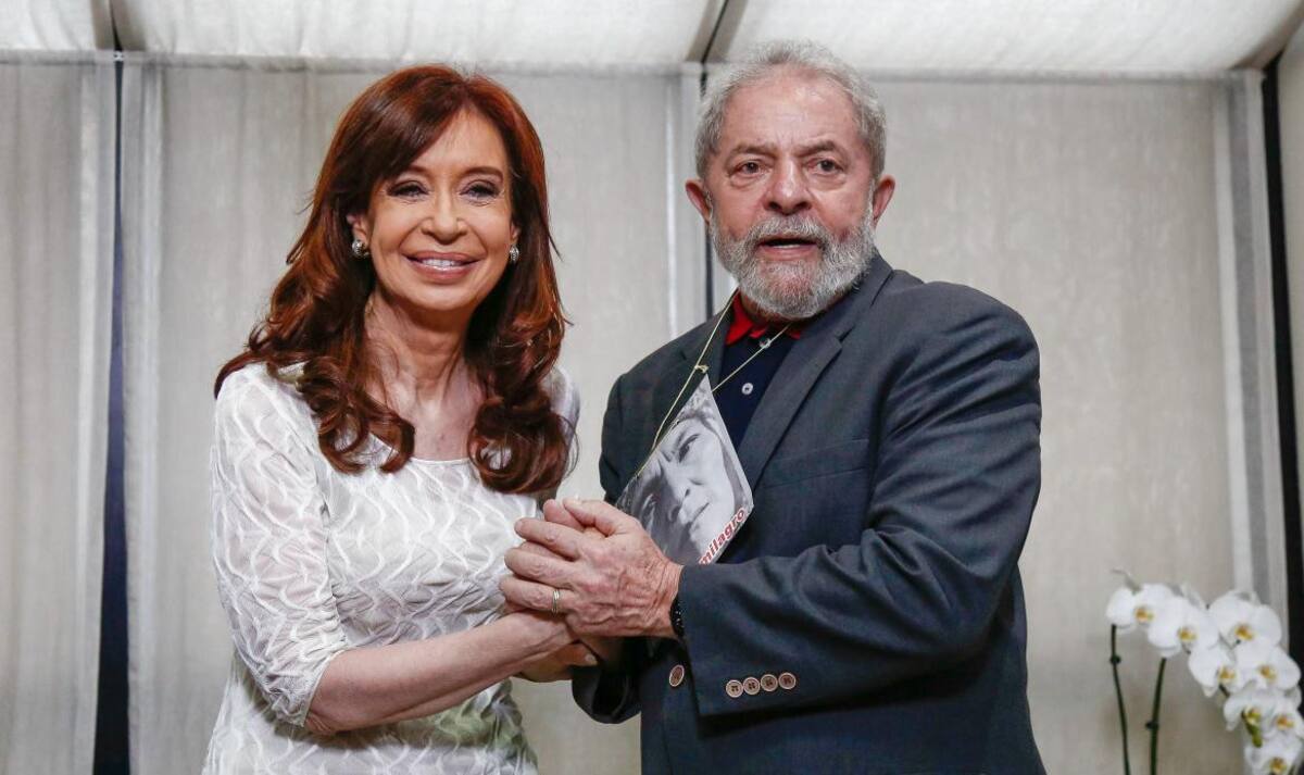 Cristina Kirchner y Lula da Silva. Foto: NA.