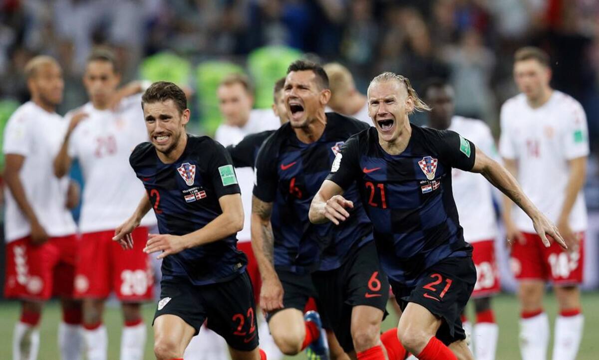 Croacia vs. Dinamarca - Mundial Rusia 2018 (Reuters)