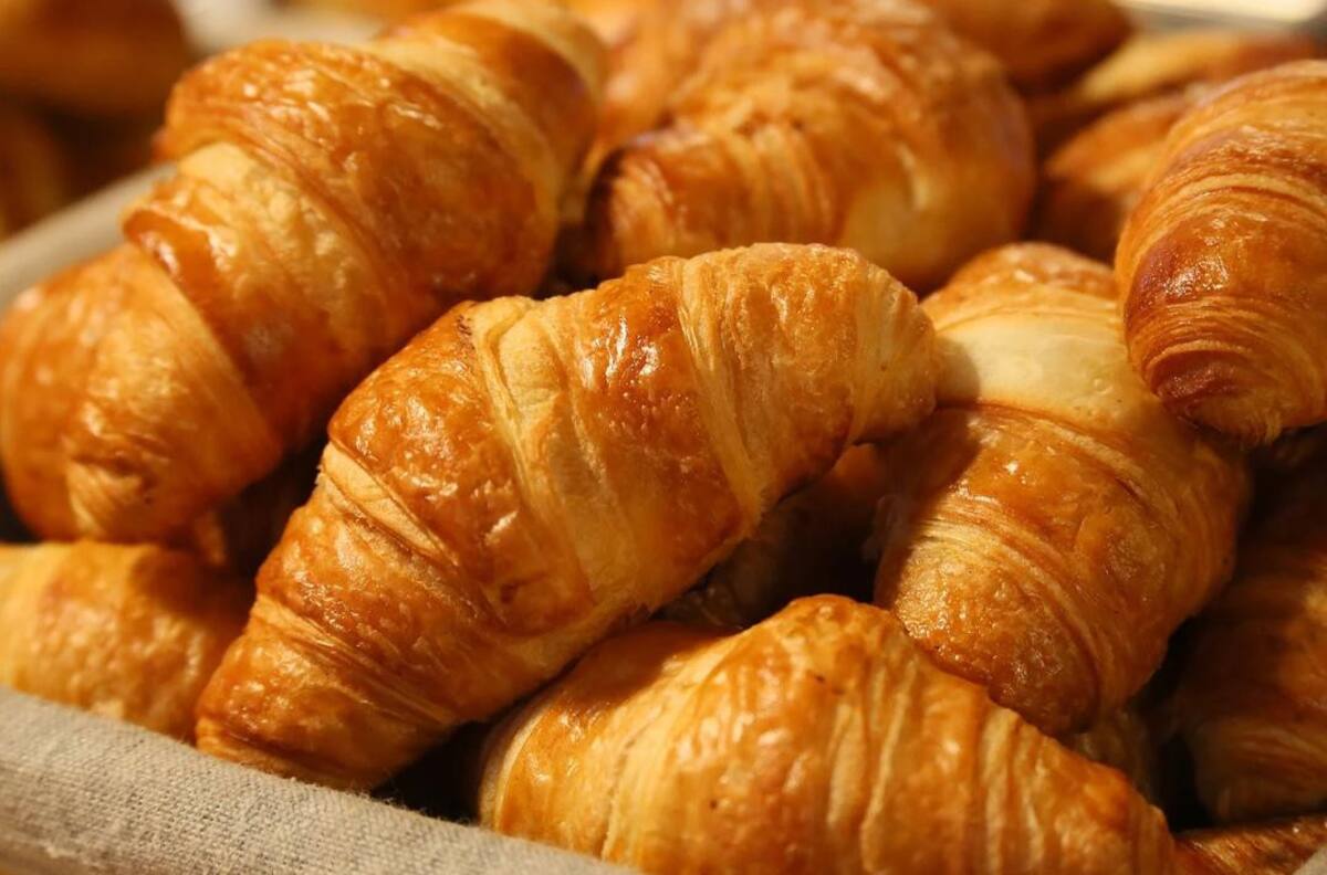 Croissant, alimentos