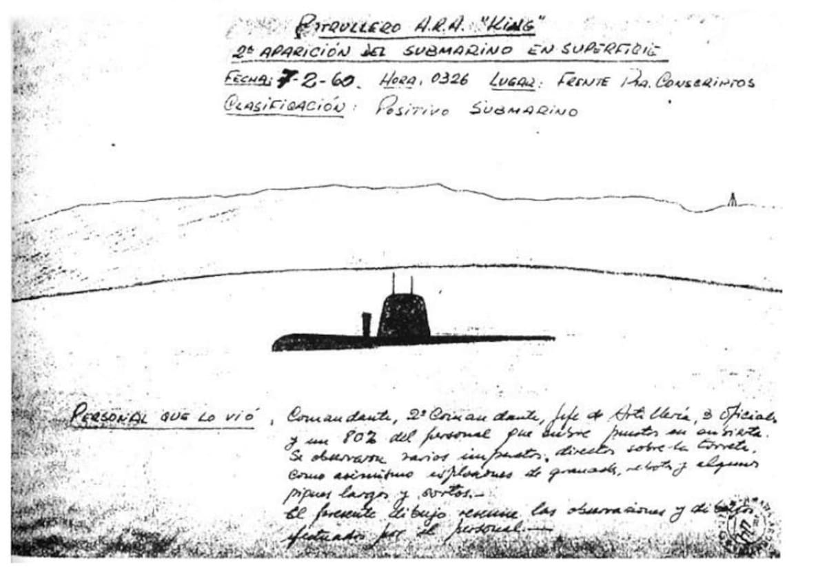 Croquis de avistamiento, Foto El Dia
