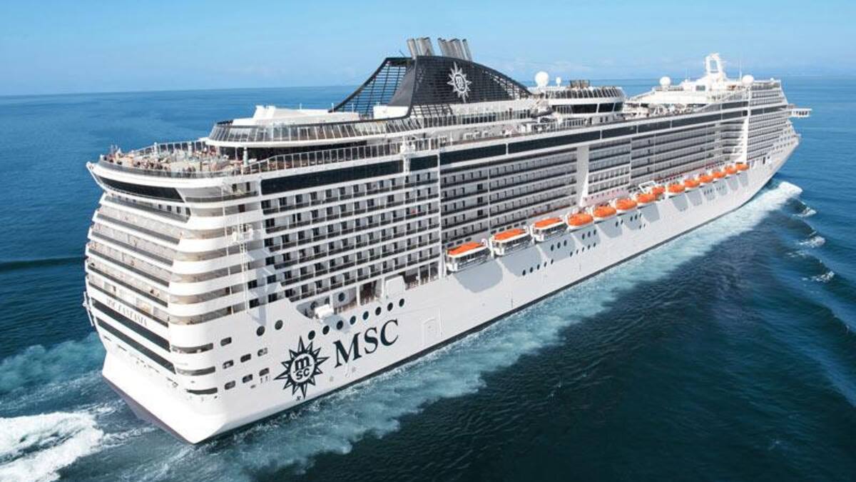 Crucero de MSC, foto MSC