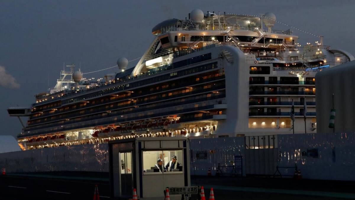 Crucero Diamond Princess, Coronavirus